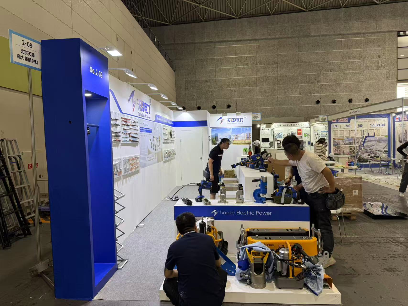 日本展臺設計搭建案例（日本電力電工展）