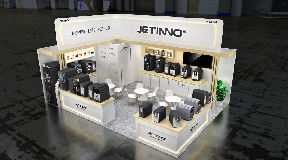 瑞士展臺設(shè)計搭建案例（瑞士咖啡展）