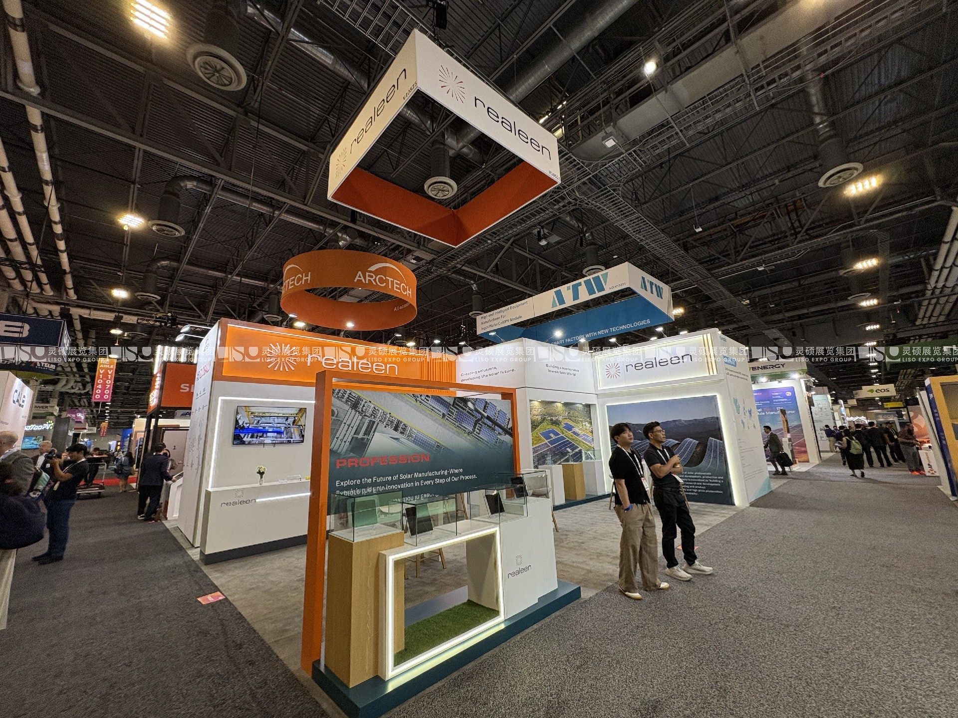 美國展臺設(shè)計(jì)搭建（太陽能展）