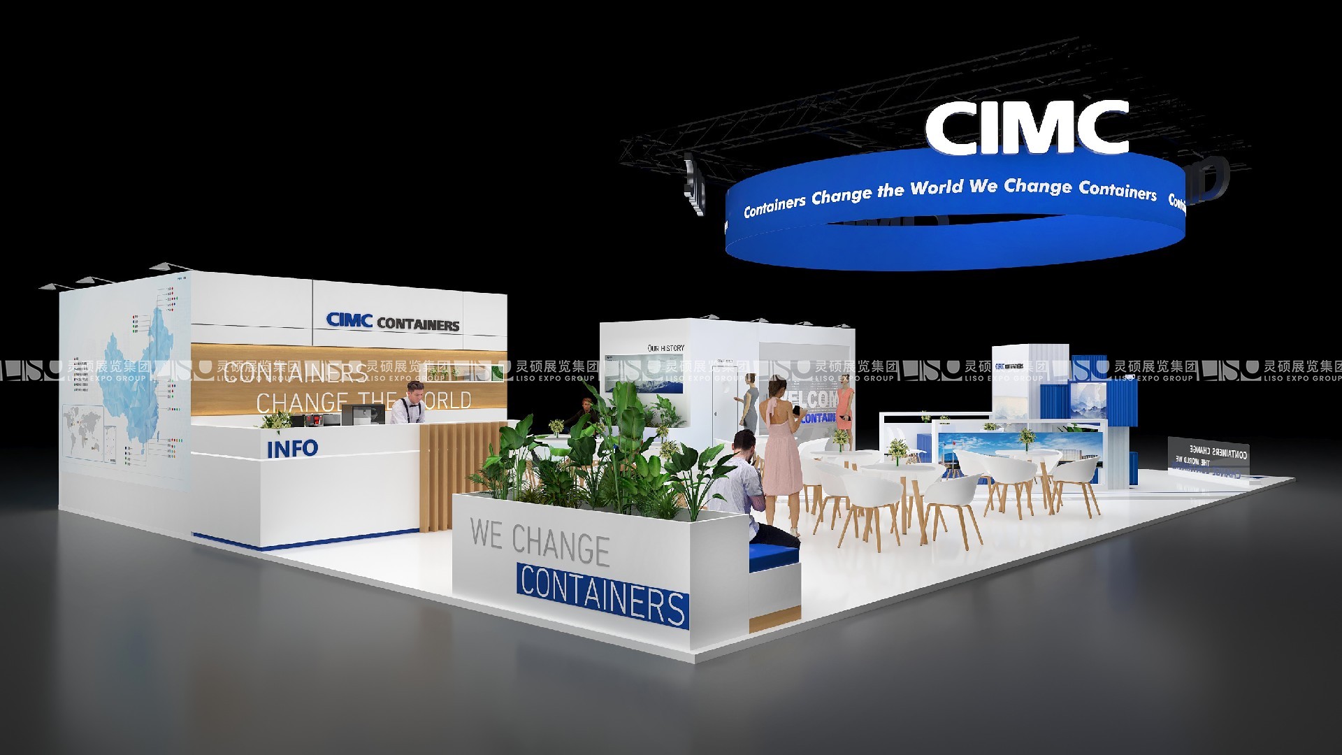 歐洲展臺設(shè)計搭建（歐洲集裝箱多式聯(lián)運物流展）