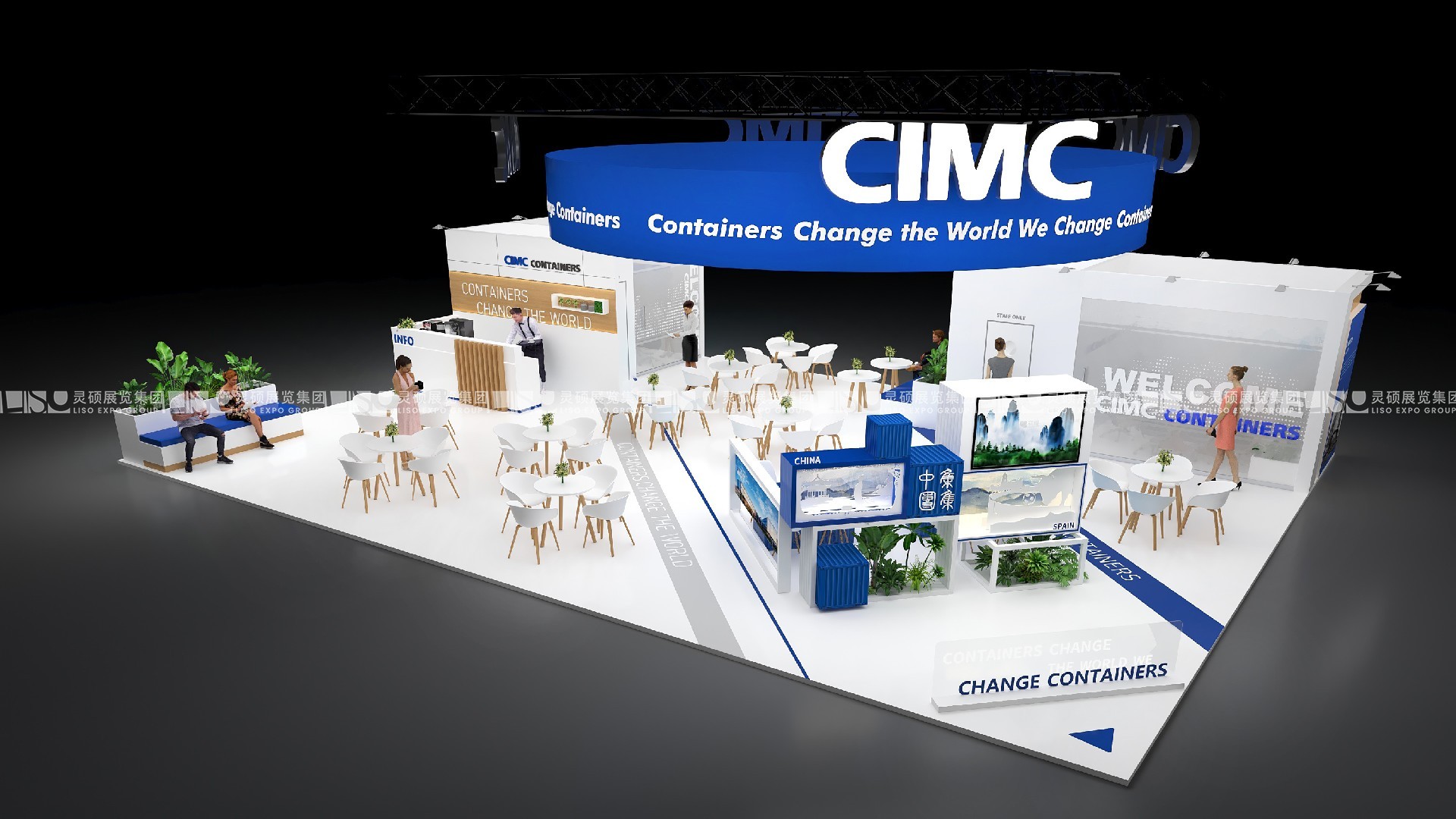 歐洲展臺設(shè)計搭建（歐洲集裝箱多式聯(lián)運物流展）