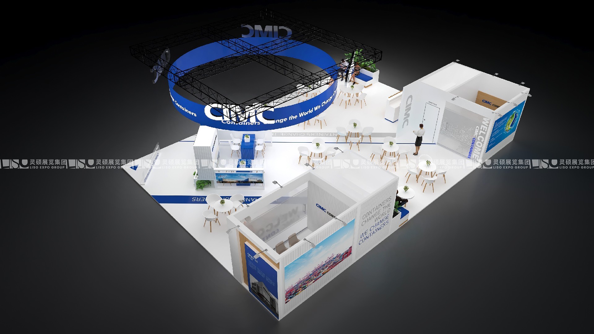 歐洲展臺設(shè)計搭建（歐洲集裝箱多式聯(lián)運物流展）